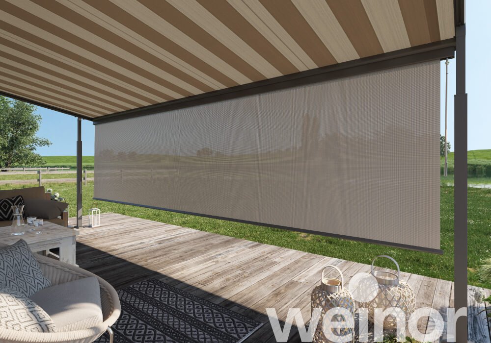 textile Pergola-Markise weinor... mit Volant Plus