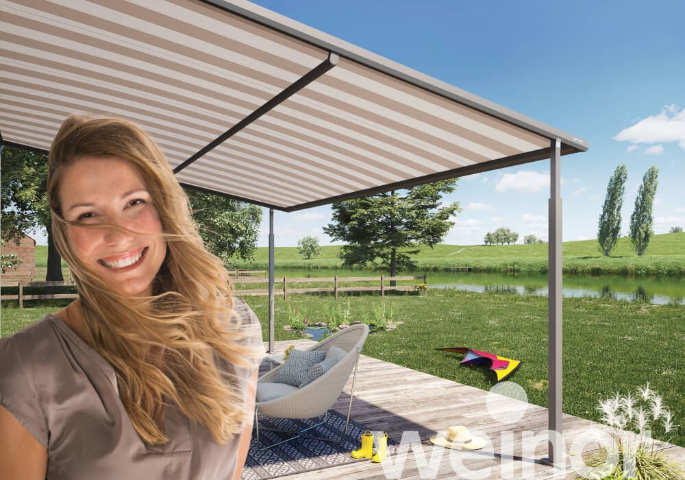 textile Pergola-Markise weinor... ohne LED